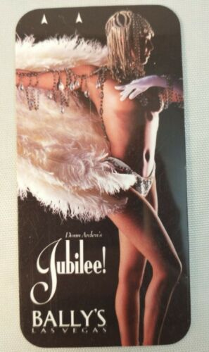 Jubilee Bally's Casino Las Vegas Hotel Room Key Card