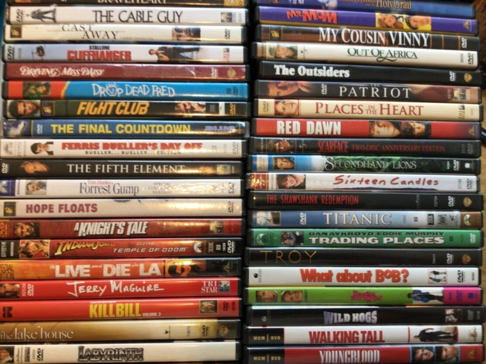 Dvds Movies Pick And Choose From 300 + Action - Drama - Comedy - Combined Ship